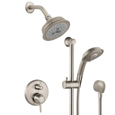 A large image of the Hansgrohe HSS-C-T02 Brushed Nickel