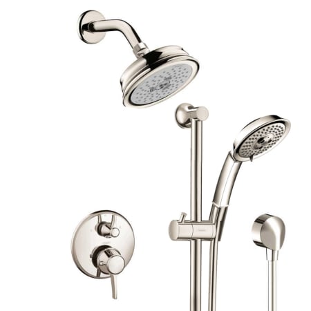A large image of the Hansgrohe HSS-C-T02 Polished Nickel