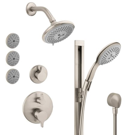 A large image of the Hansgrohe HSS-SE-T03 Brushed Nickel