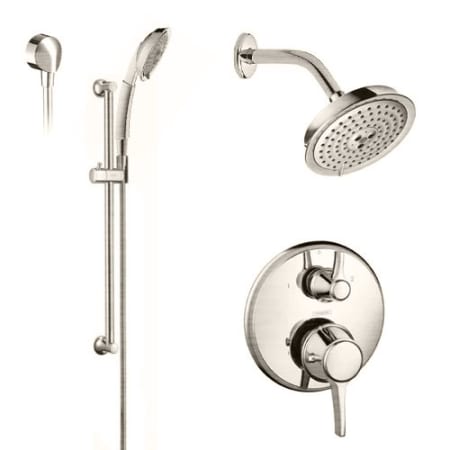 A large image of the Hansgrohe HG-T213 Brushed Nickel