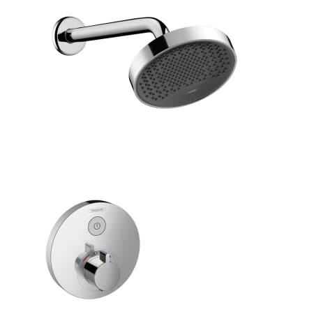 A large image of the Hansgrohe HG-Rainfinity-T01S Chrome