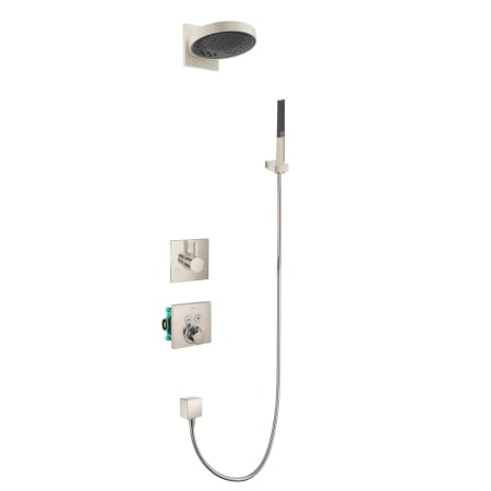 A large image of the Hansgrohe HG-Rainfinity-T03S Brushed Nickel