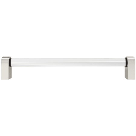 A large image of the Hapny Home C1001-CLR Clear / Polished Nickel