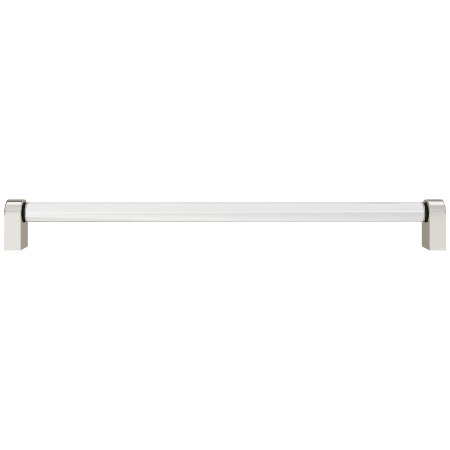 A large image of the Hapny Home C1002-CLR Clear / Polished Nickel