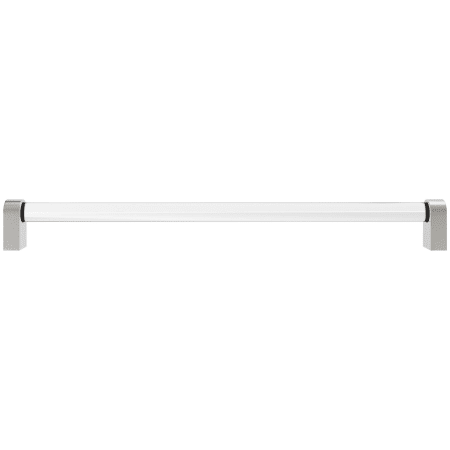 A large image of the Hapny Home C1002-CLR Clear / Satin Nickel