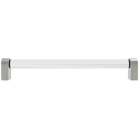 A large image of the Hapny Home C503-CLR Clear / Satin Nickel