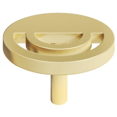 A large image of the Hapny Home H22 Satin Brass