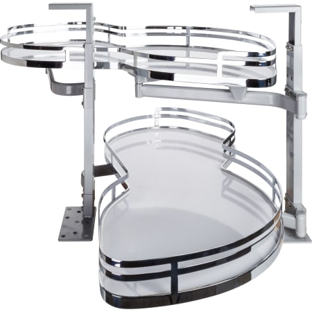 A large image of the Hardware Resources BCSO221-RH White / Polished Chrome