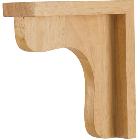 A large image of the Hardware Resources COR8-1 Natural Rubberwood