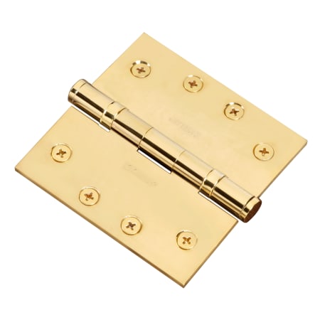 A large image of the Hickory Hardware 70301-BB-SQ-4 Lifetime Brass