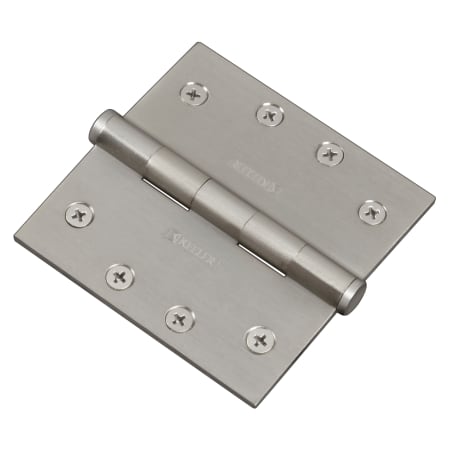 A large image of the Hickory Hardware 70302SS-PB-SQ-4 Brushed Stainless Steel