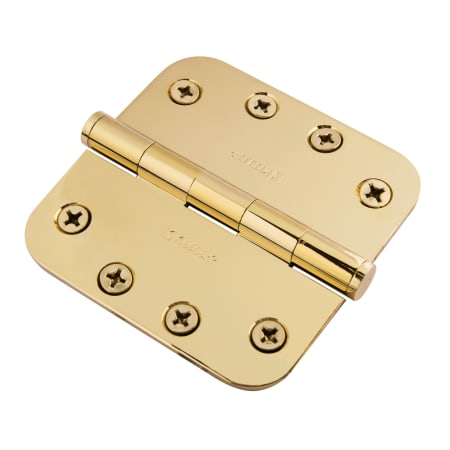 A large image of the Hickory Hardware 70303-PB-RAD-4 Lifetime Brass