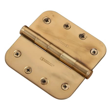 A large image of the Hickory Hardware 70303-PB-RAD-4 Winchester Brass