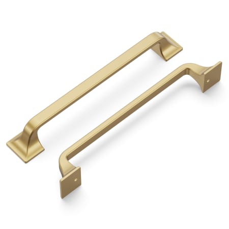 A large image of the Hickory Hardware H076703-10PACK Champagne Bronze