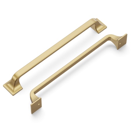 A large image of the Hickory Hardware H076704-10PACK Champagne Bronze