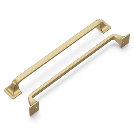 A large image of the Hickory Hardware H076705-5PACK Champagne Bronze