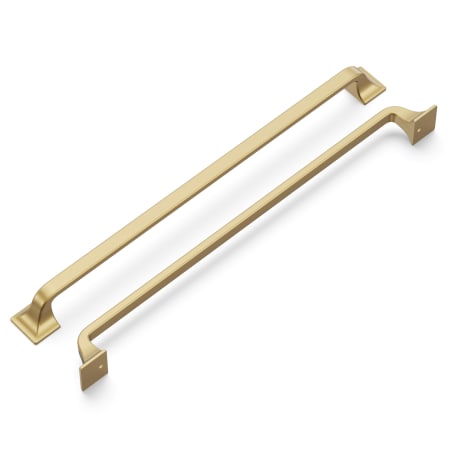 A large image of the Hickory Hardware H076706-5PACK Champagne Bronze