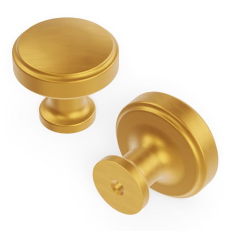 A large image of the Hickory Hardware H077849 Brushed Golden Brass