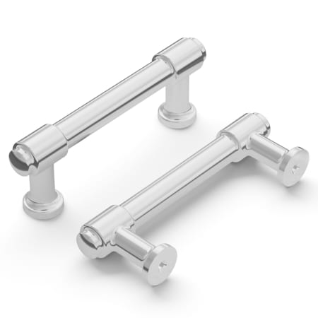 A large image of the Hickory Hardware H077851-10PACK Chrome