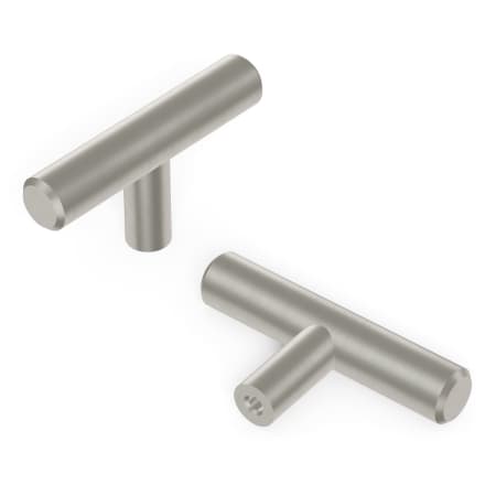 A large image of the Hickory Hardware HH075591-10PACK Stainless Steel