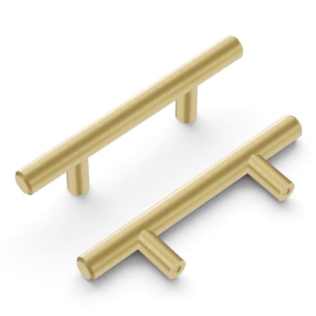 A large image of the Hickory Hardware HH075592-10PACK Royal Brass