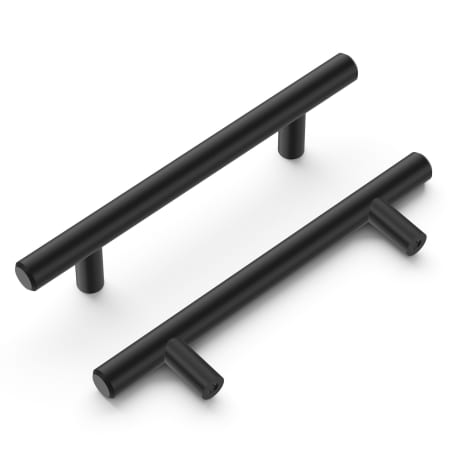 A large image of the Hickory Hardware HH075594-10PACK Matte Black