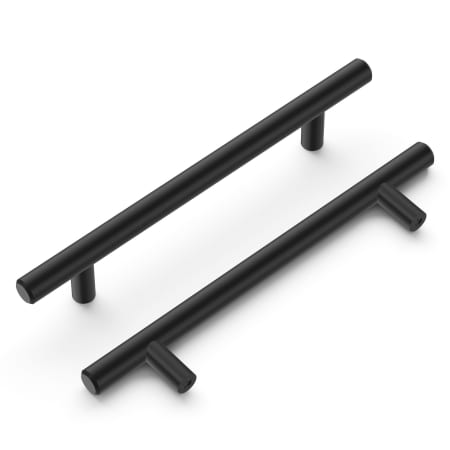A large image of the Hickory Hardware HH075595-10PACK Matte Black