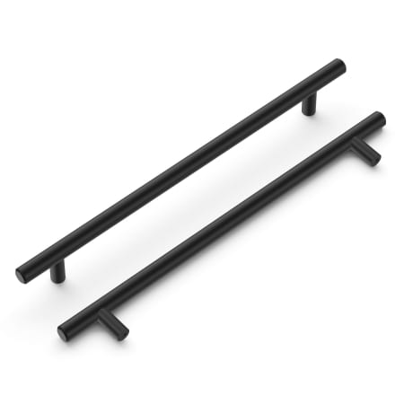 A large image of the Hickory Hardware HH075598 Matte Black