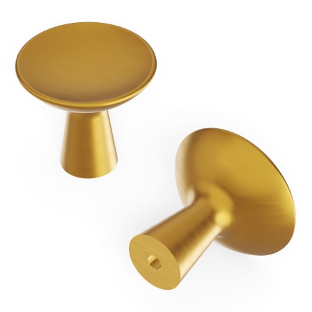 A large image of the Hickory Hardware H078776 Brushed Golden Brass