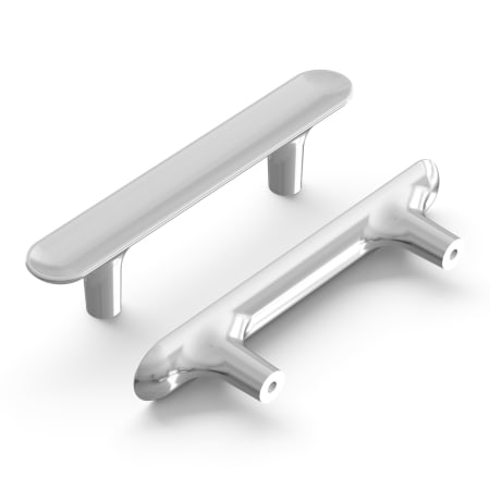 A large image of the Hickory Hardware H078778-10PACK Chrome