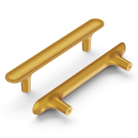 A large image of the Hickory Hardware H078779-10PACK Brushed Golden Brass