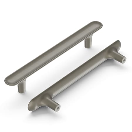 A large image of the Hickory Hardware H078780-5PACK Satin Nickel