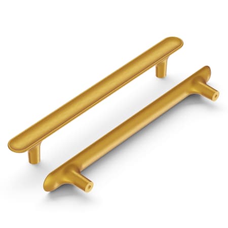 A large image of the Hickory Hardware H078781-5PACK Brushed Golden Brass