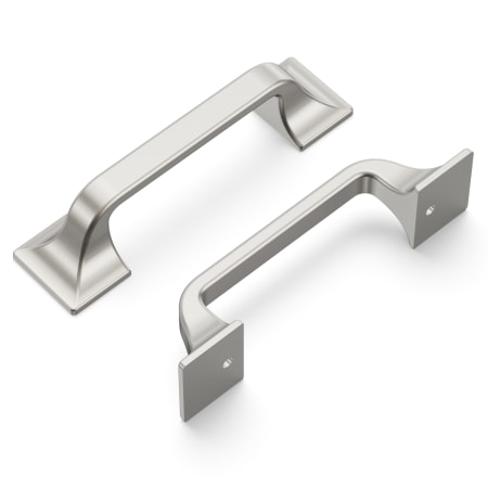 A large image of the Hickory Hardware H076700-10B Satin Nickel
