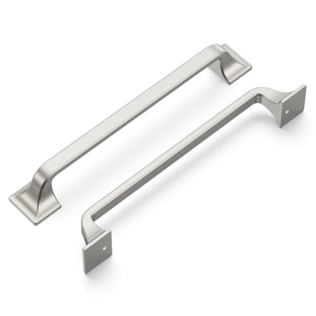 A large image of the Hickory Hardware H076703-10PACK Satin Nickel