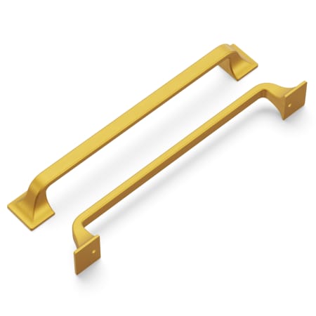 A large image of the Hickory Hardware H076704-10PACK Brushed Golden Brass