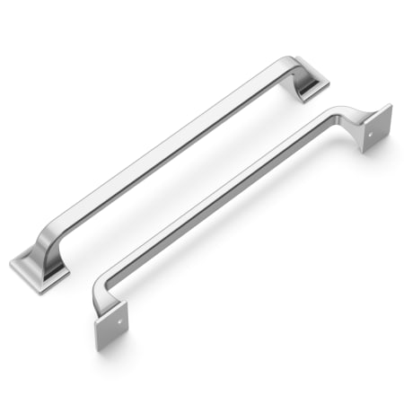 A large image of the Hickory Hardware H076704-10PACK Chrome