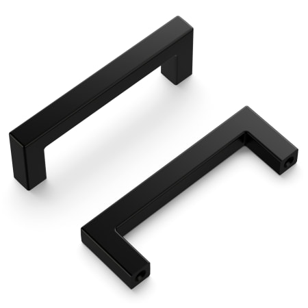 A large image of the Hickory Hardware HH075326 Matte Black