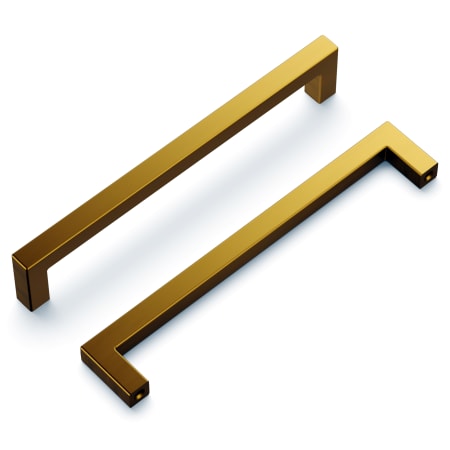 A large image of the Hickory Hardware HH075329-10PACK Brushed Golden Brass