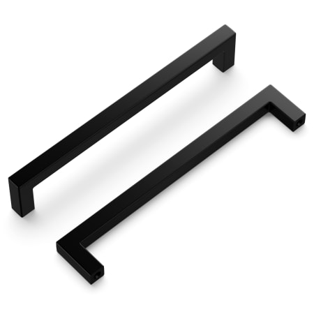 A large image of the Hickory Hardware HH075329 Matte Black
