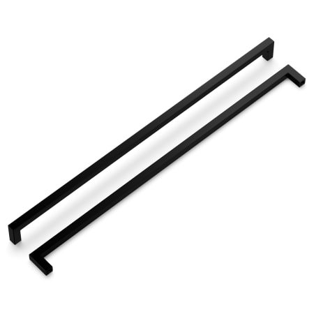 A large image of the Hickory Hardware HH075337-5PACK Matte Black