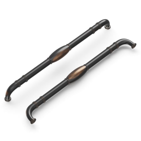 A large image of the Hickory Hardware K50-5PACK Oil-Rubbed Bronze Highlighted