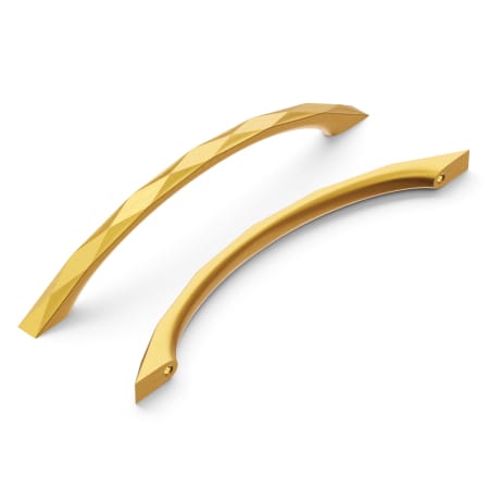 A large image of the Hickory Hardware H077843-10PACK Brushed Golden Brass