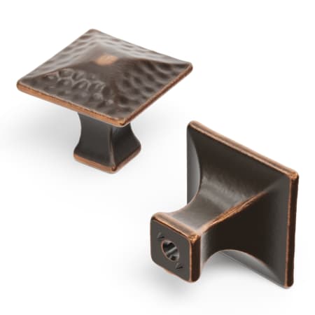 A large image of the Hickory Hardware P2172-10PACK Oil-Rubbed Bronze Highlighted