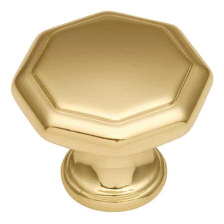 A large image of the Hickory Hardware P14004 Polished Brass