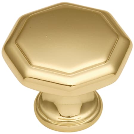 A large image of the Hickory Hardware P14004-25B Polished Brass