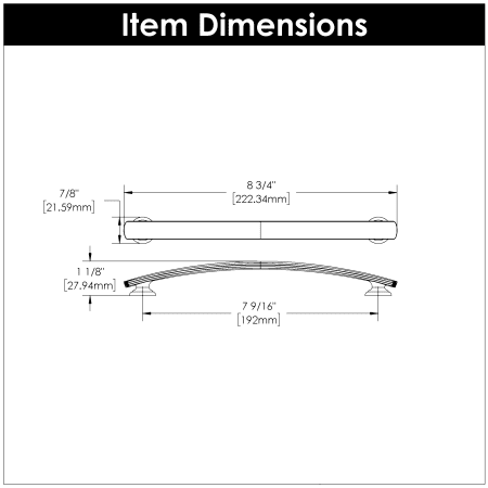 A large image of the Hickory Hardware P2157-5PACK Alternate Image