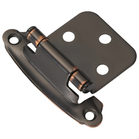 A large image of the Hickory Hardware P244-10PACK Oil-Rubbed Bronze Highlighted