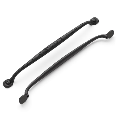 A large image of the Hickory Hardware P2994-5PACK Black Iron