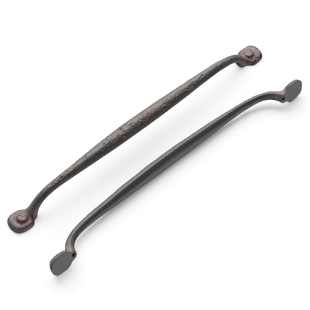 A large image of the Hickory Hardware P2994-5PACK Rustic Iron
